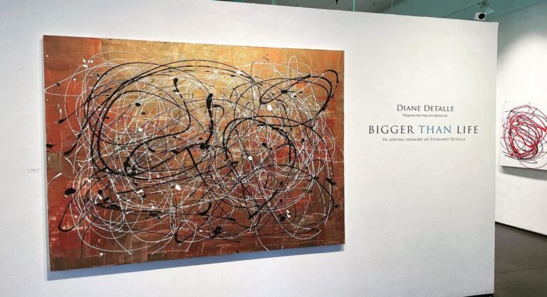 Diane Detalle, “BIGGER THAN LIFE” / In Loving memory of Edouard Detalle | May, 2022