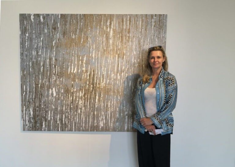 Diane Detalle and Billy Zane expose their oeuvres in Saint-Jean-Cap-Ferrat